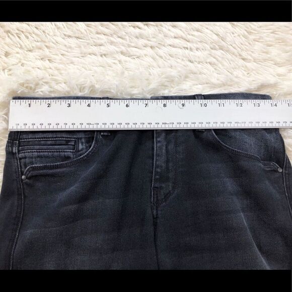 7 For All Mankind 7FAM Skinny A-Pocket Black Jeans 26 - Picture 3 of 7